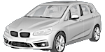BMW F45 U1027 Fault Code